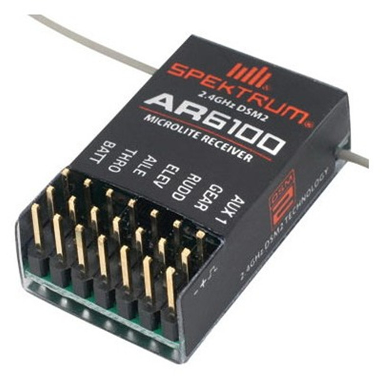 AR6100 DSM2 6CH 2.4GHz レシーバー S - Drone Flight Controller のレビューと価格