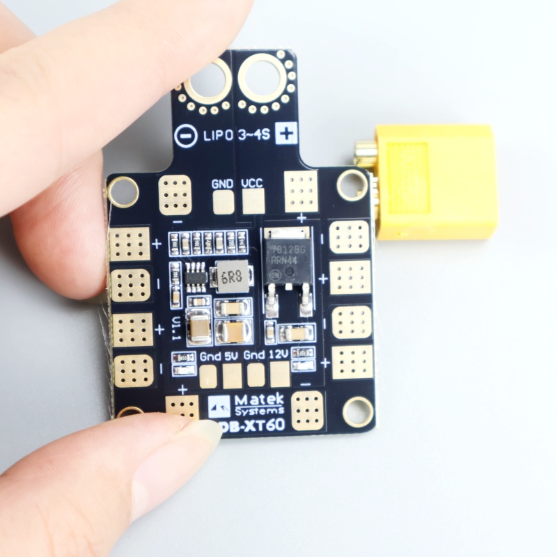 Matek Systems PDB XT60 W/ BEC  - Drone Power Distribution Board のレビューと価格