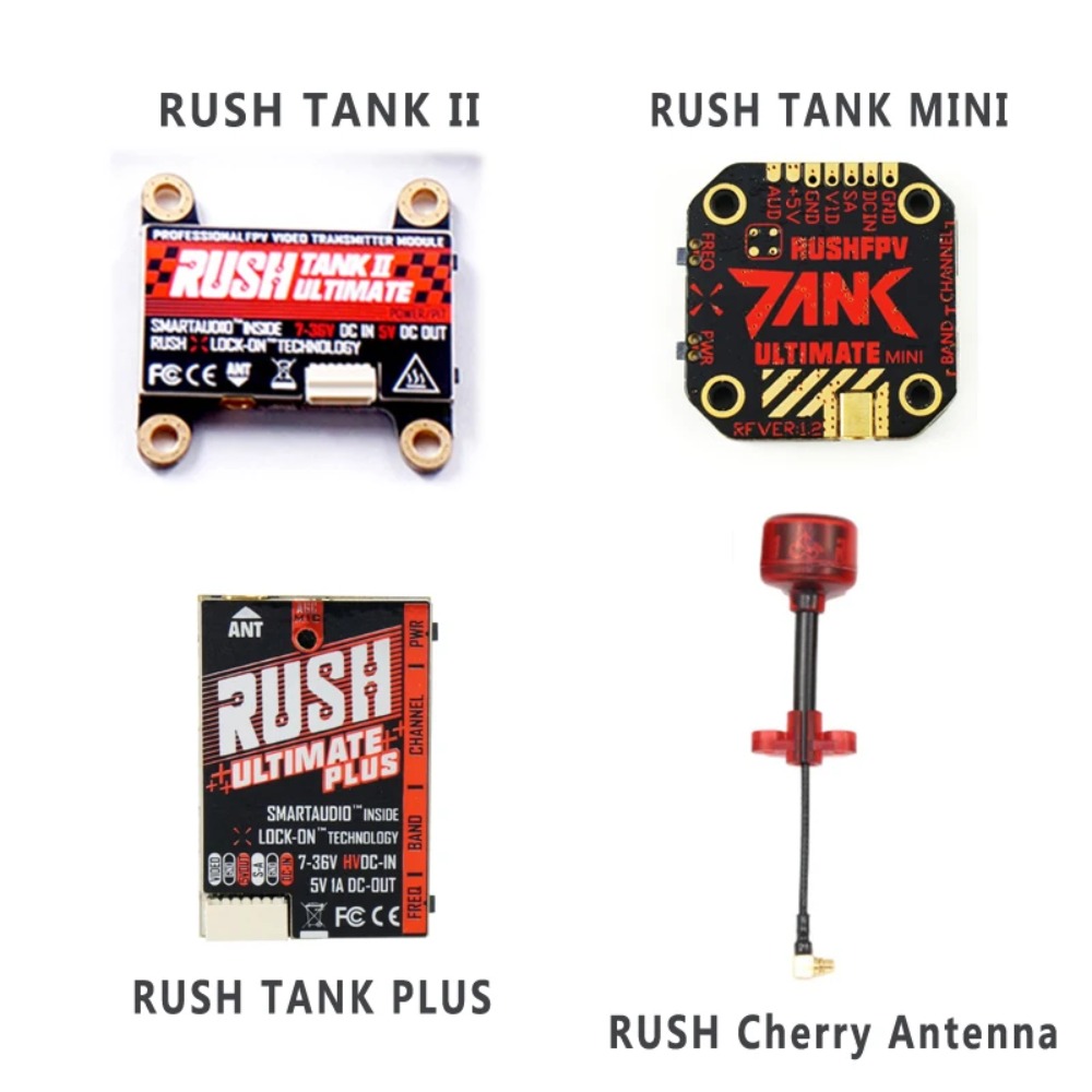 RUSH TANK Ultimate II/Mini/PLU - Drone Antenna のレビューと価格
