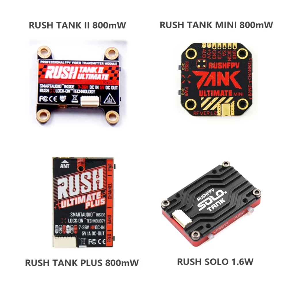RUSH TANK Ultimate II/Mini/PLU - Drone Antenna のレビューと価格
