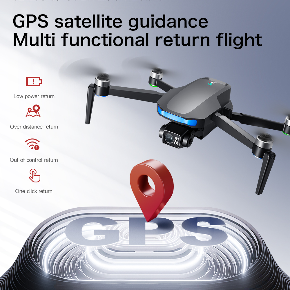 新型S-X1 MAXドローン GPS 8Kプロフェッショナル - Drone Gimbal のレビューと価格