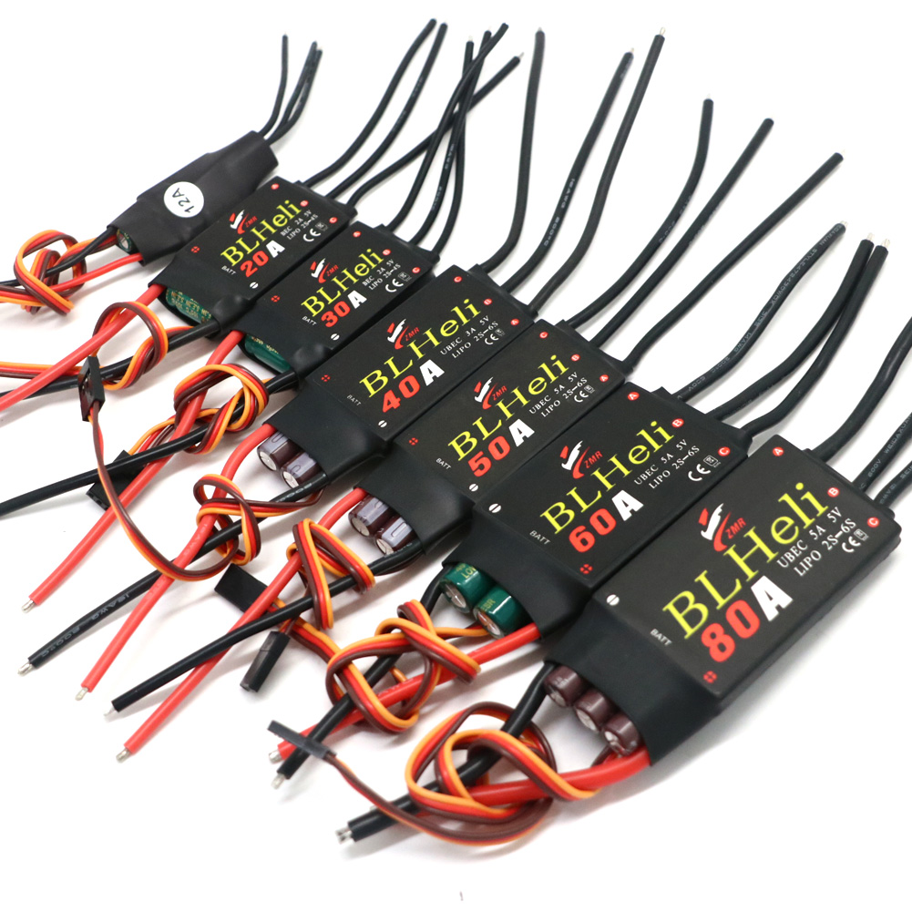 BLHeliブラシレスESC 80A 12A 20A 30A - Drone Esc のレビューと価格