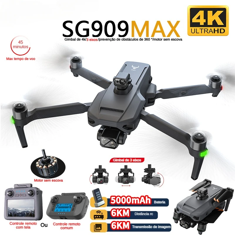 プロのドローン,4kカメラ,3軸ジンバル,5g,ZLL-SG - Drone Gimbal のレビューと価格
