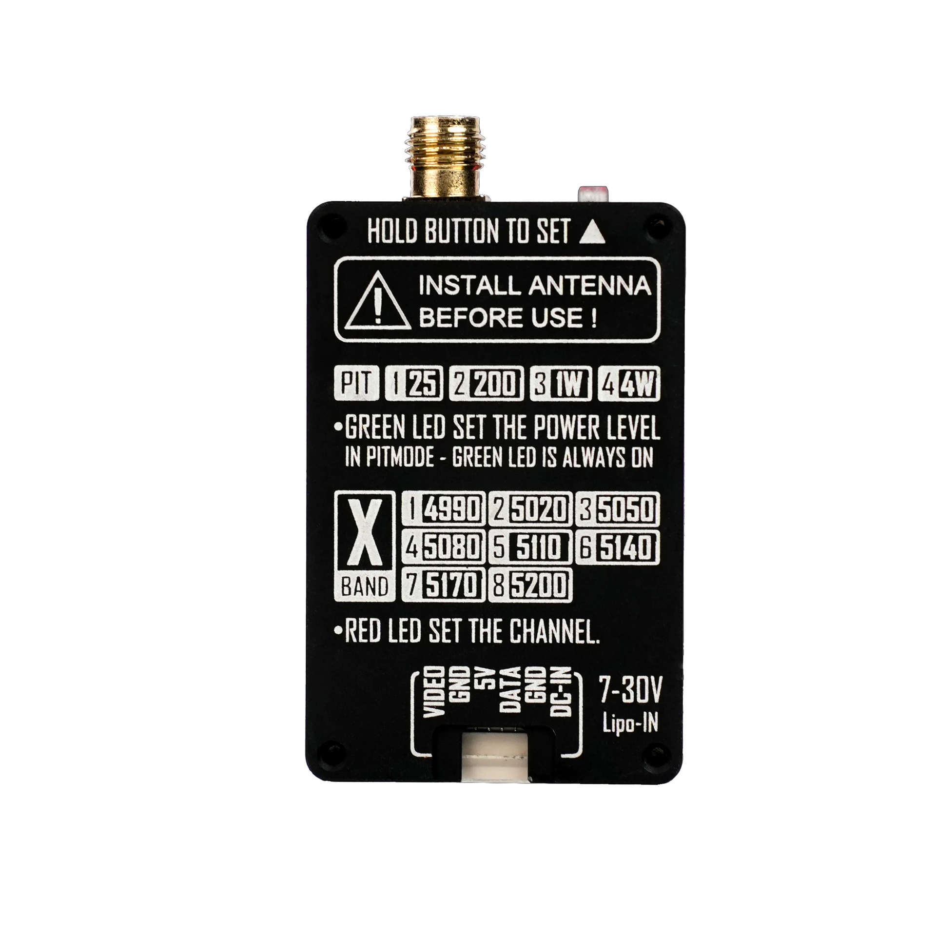 VTX RUSHFPV 4.9G 4W ビデオ伝送キット（ア - Drone Antenna のレビューと価格