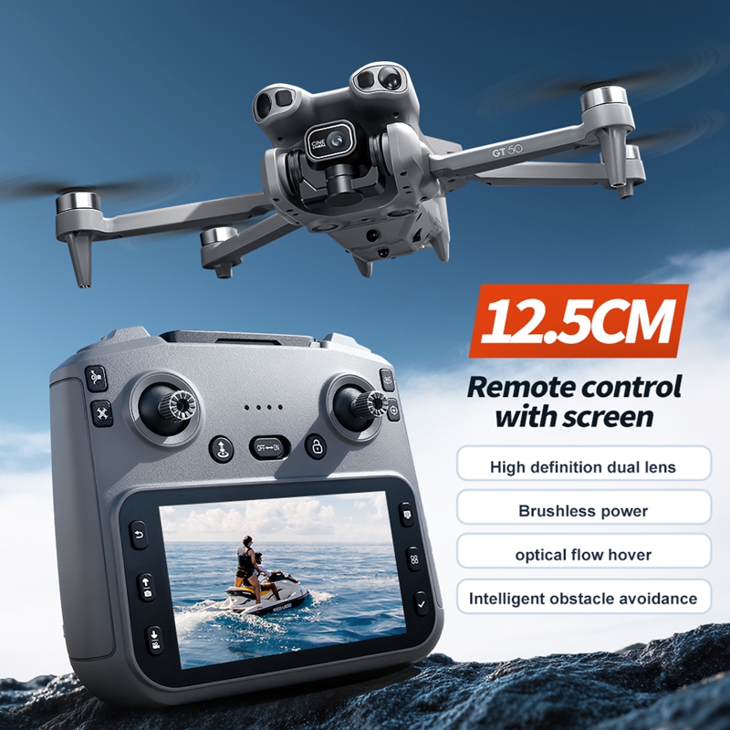 GT50 ミニドローン デュアルカメラ 8K 空撮機 障害物 - Drone Gps Module のレビューと価格